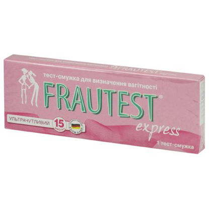 Фото Тест-полоска на определение беременности Frautest express